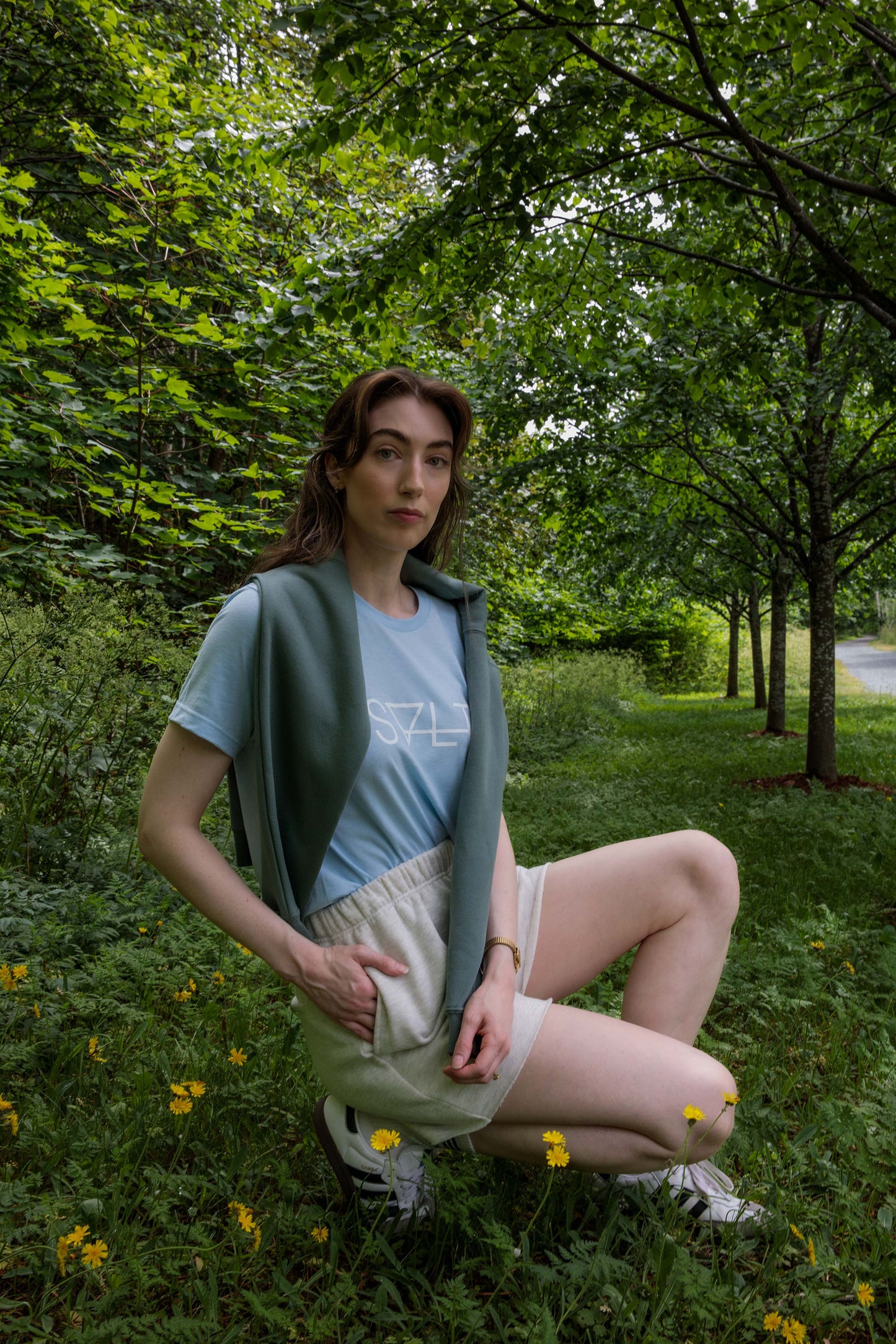 the essential tee in fresh air