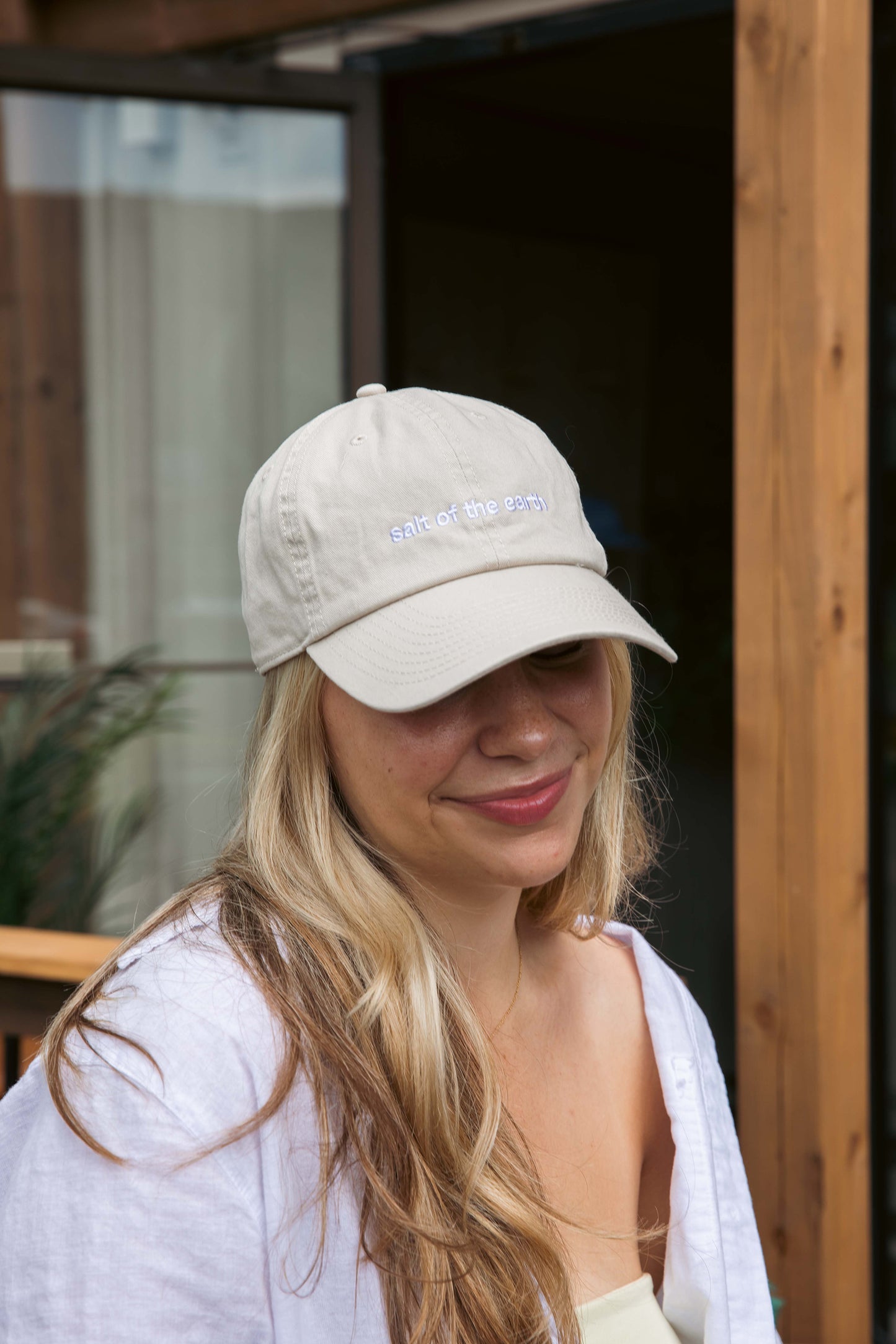 salt of the earth cap in cream