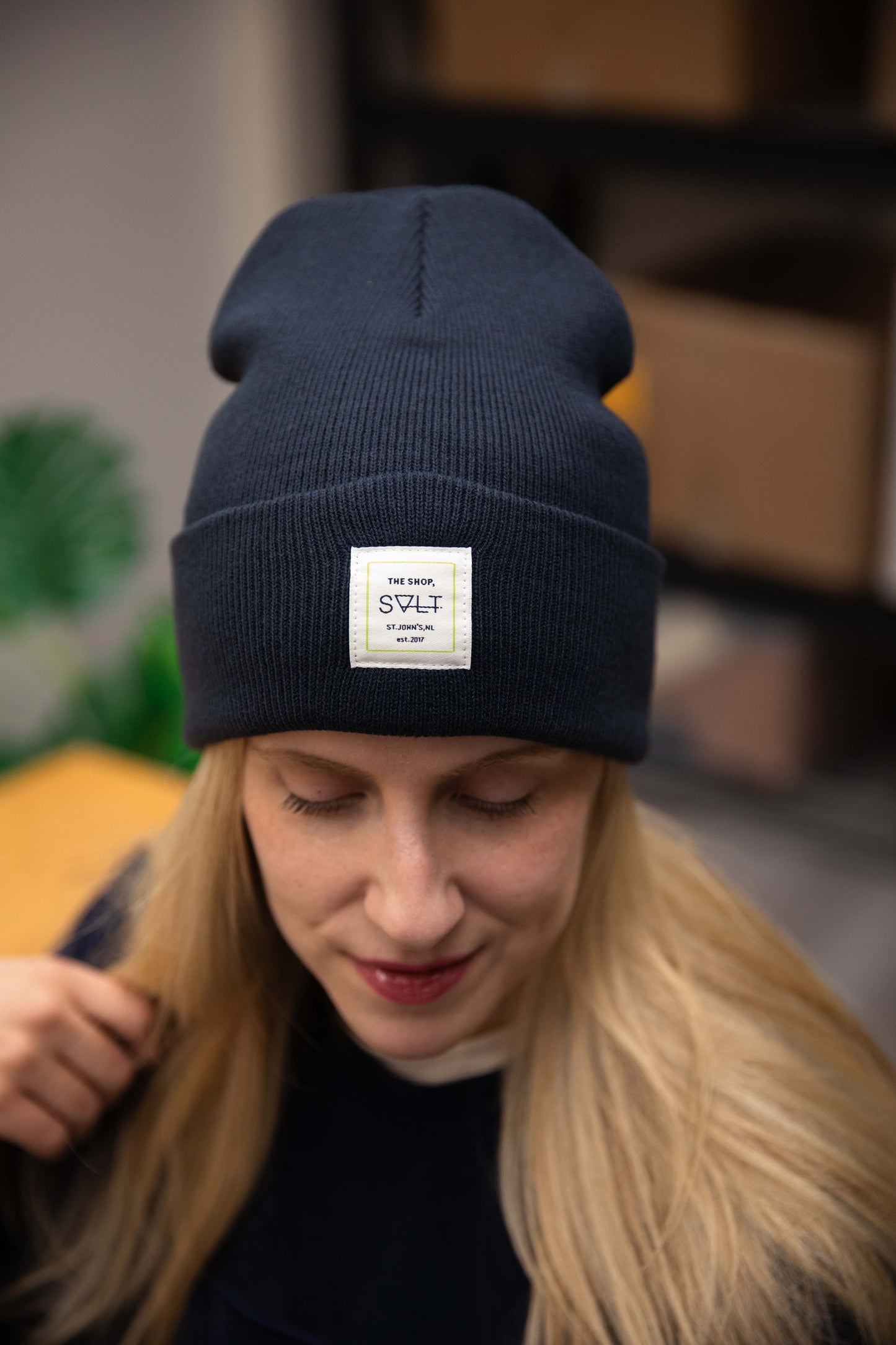 the shop toque in core navy