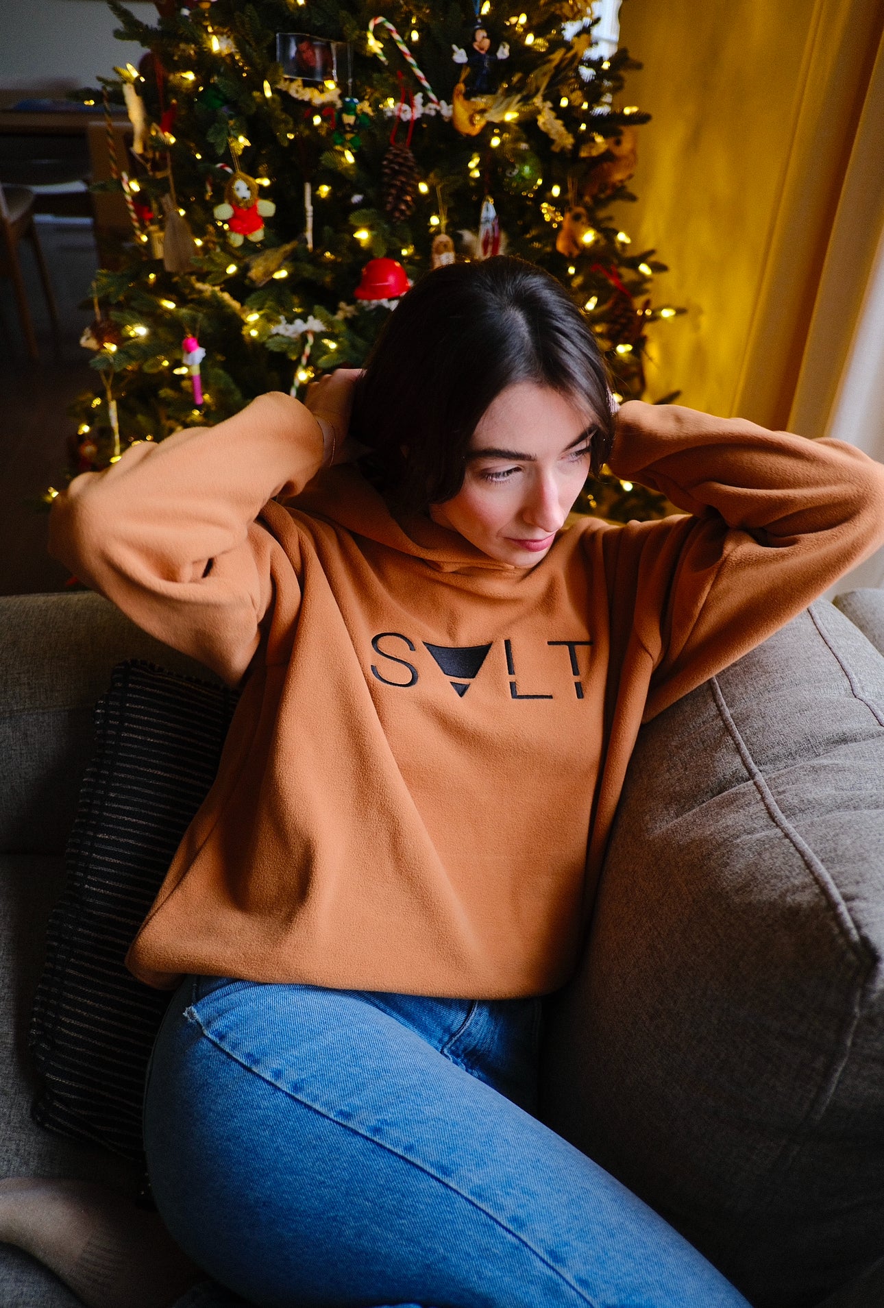 cloud fleece hoodie in renew