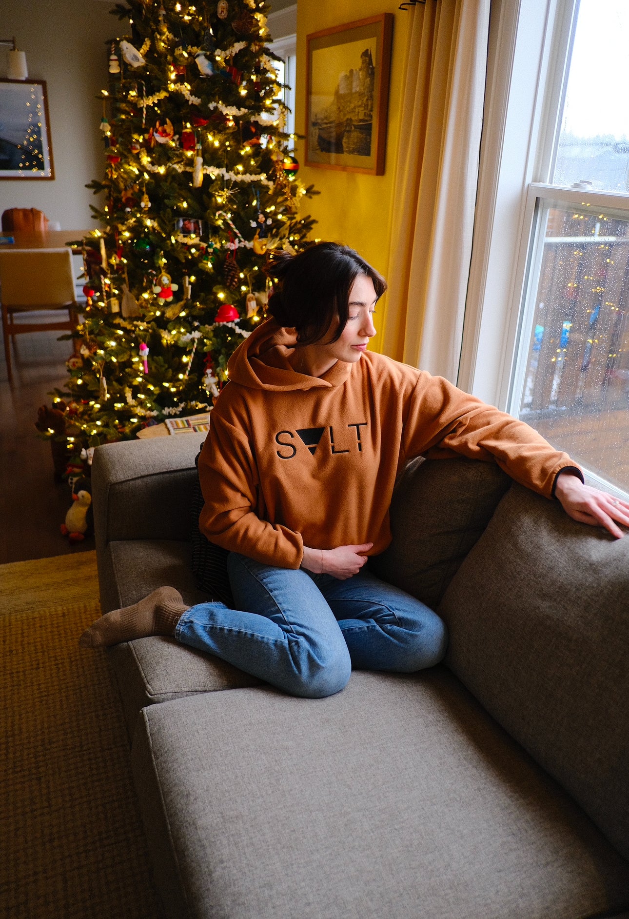 cloud fleece hoodie in renew