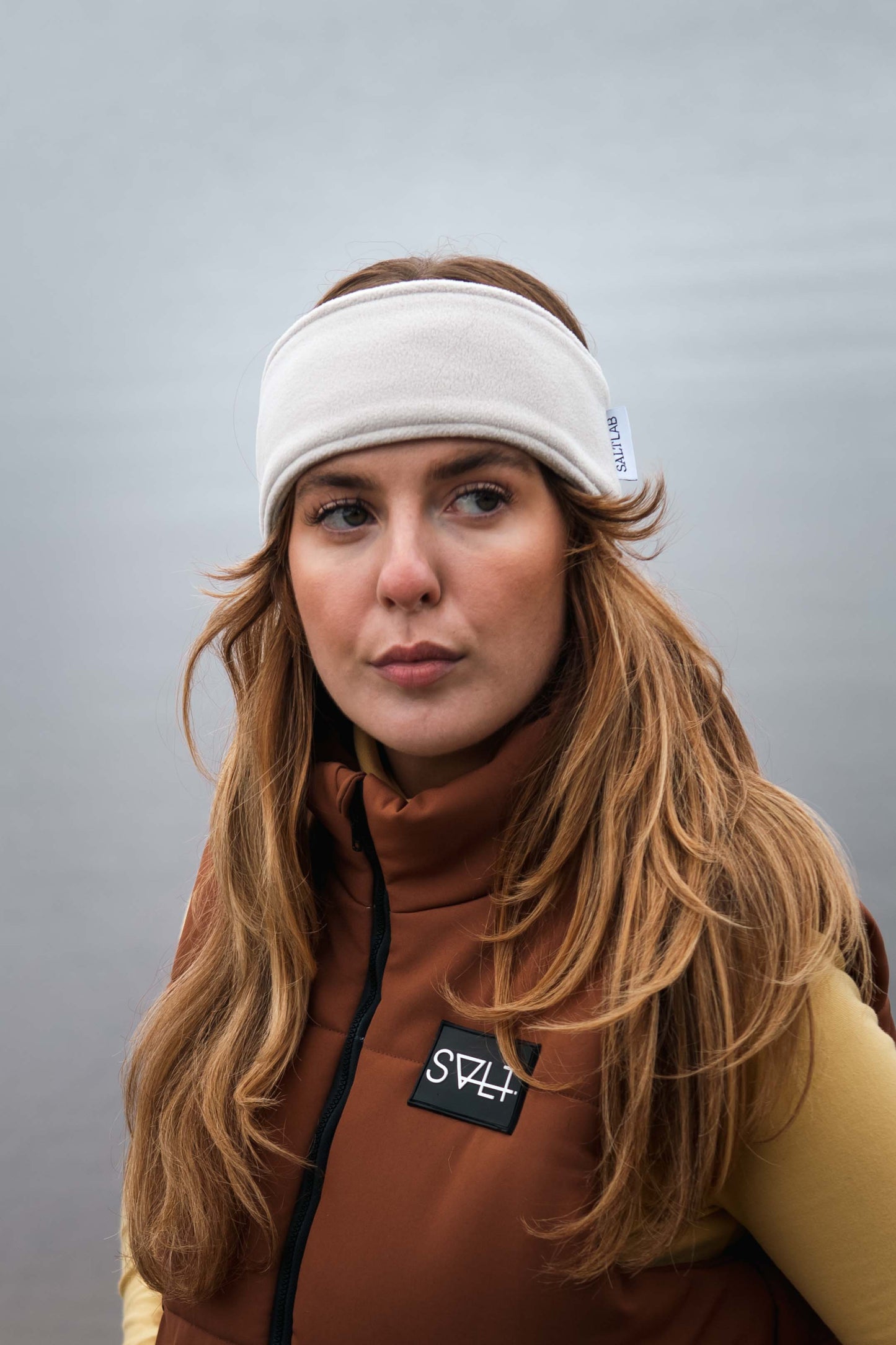 cross-country headband in oat cap