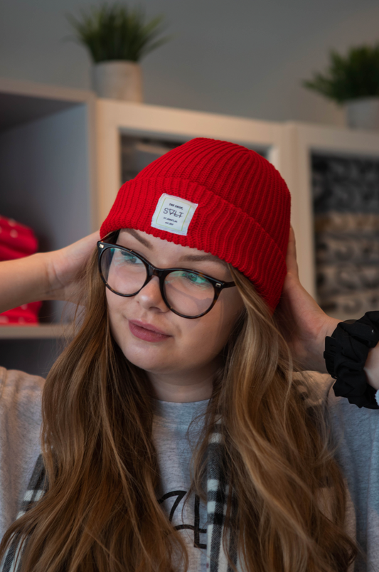 imperfect the shop toque in true red 30% OFF