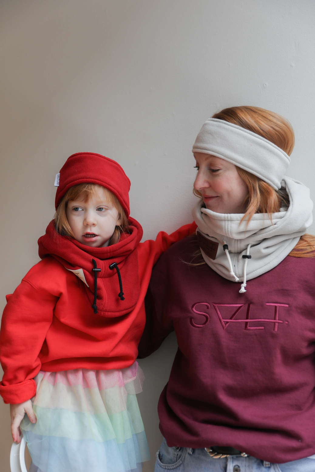 cross-country headband in maraschino