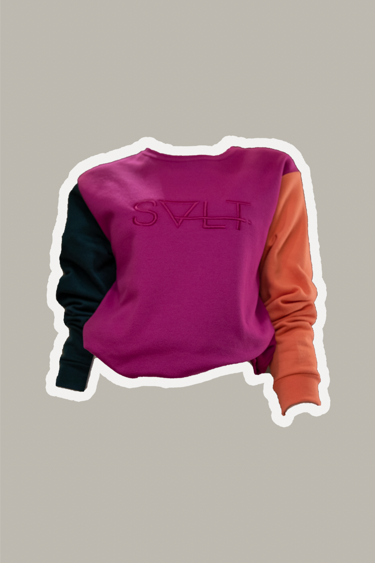 colour block crew #4