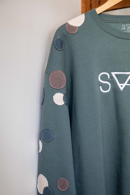 SALT FOR THE EARTH patchwork drift crew