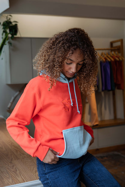 SALT colourblock hoodie