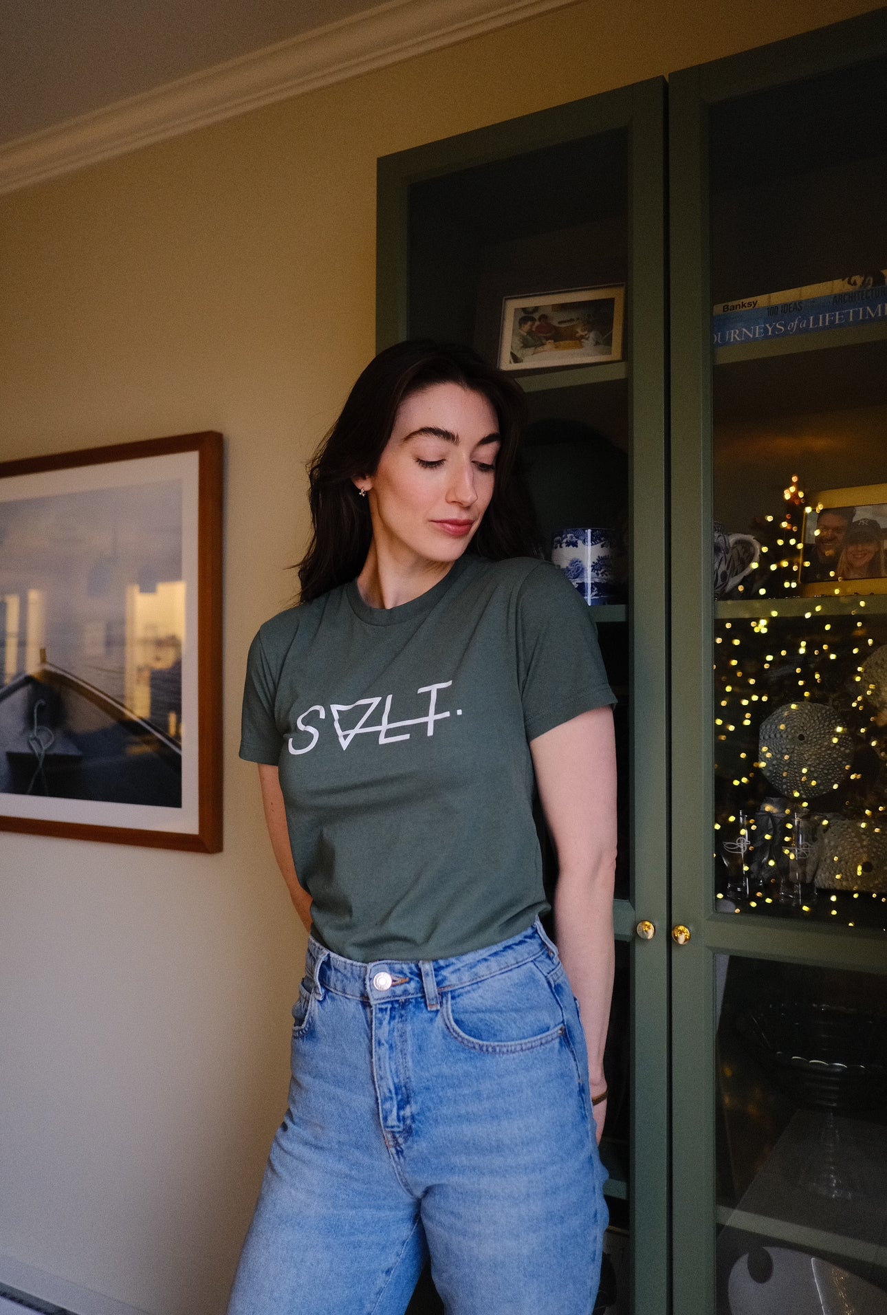 the essential tee in soft pine