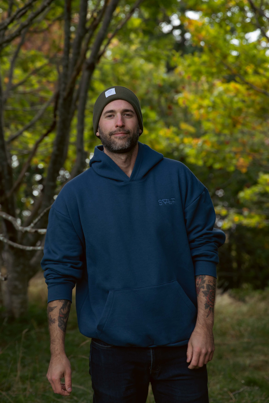 key hoodie in weathered