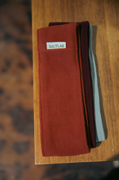 cross-country headband in warm bronze