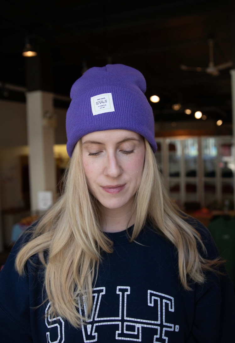 the shop toque in royal purple
