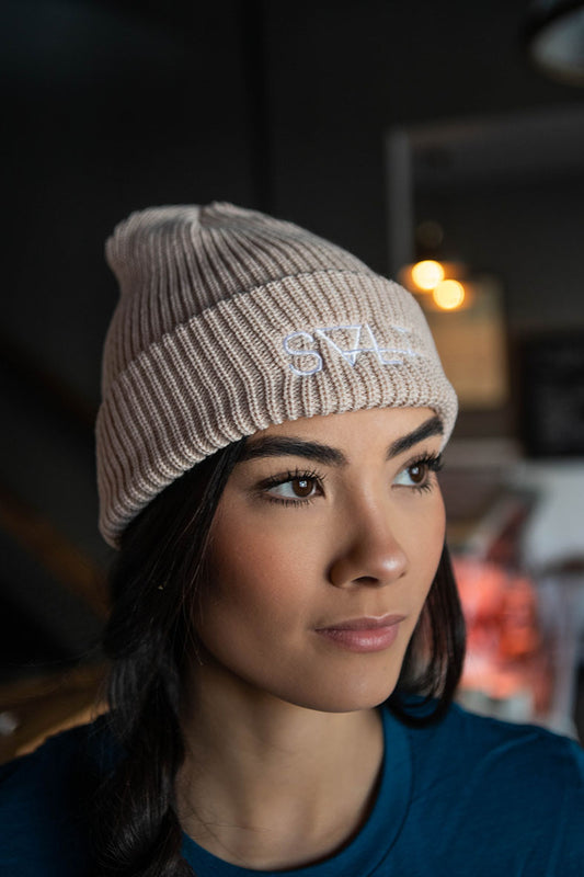 salt toque in carnation cream
