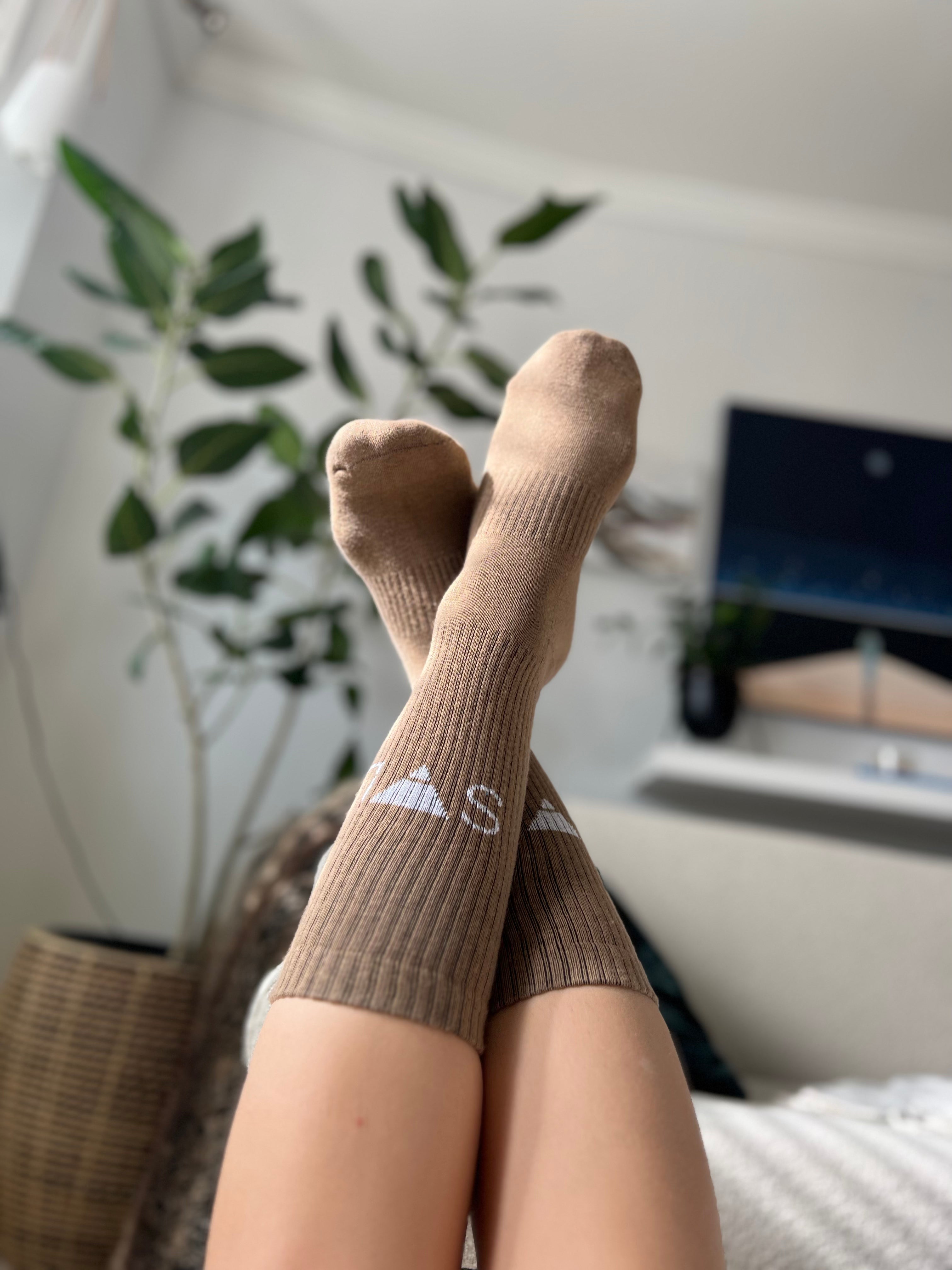 salt socks in natural